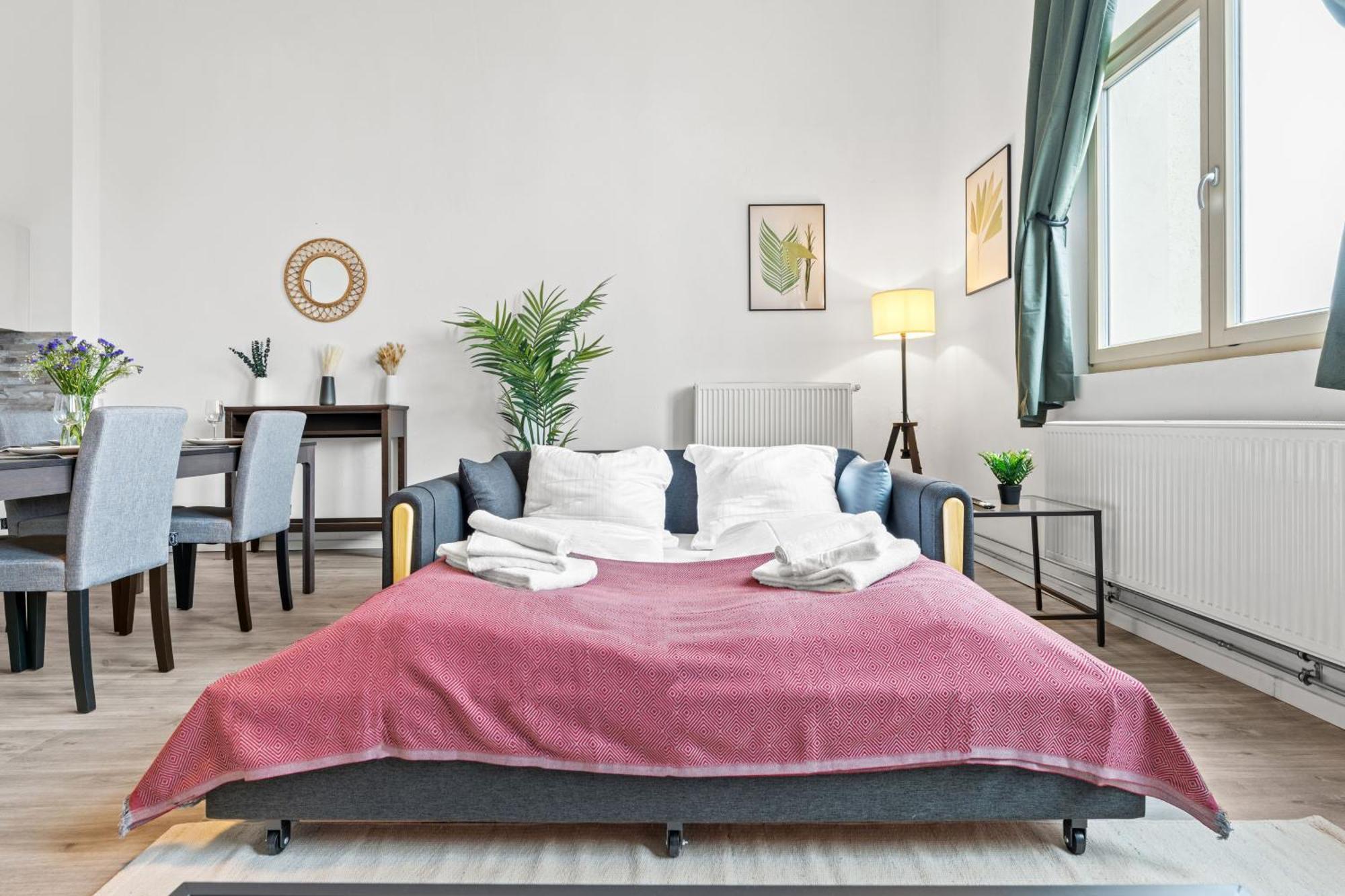 Mint Apartment Ueber Der Stadt Parken Kueche Wifi Berlin Kültér fotó