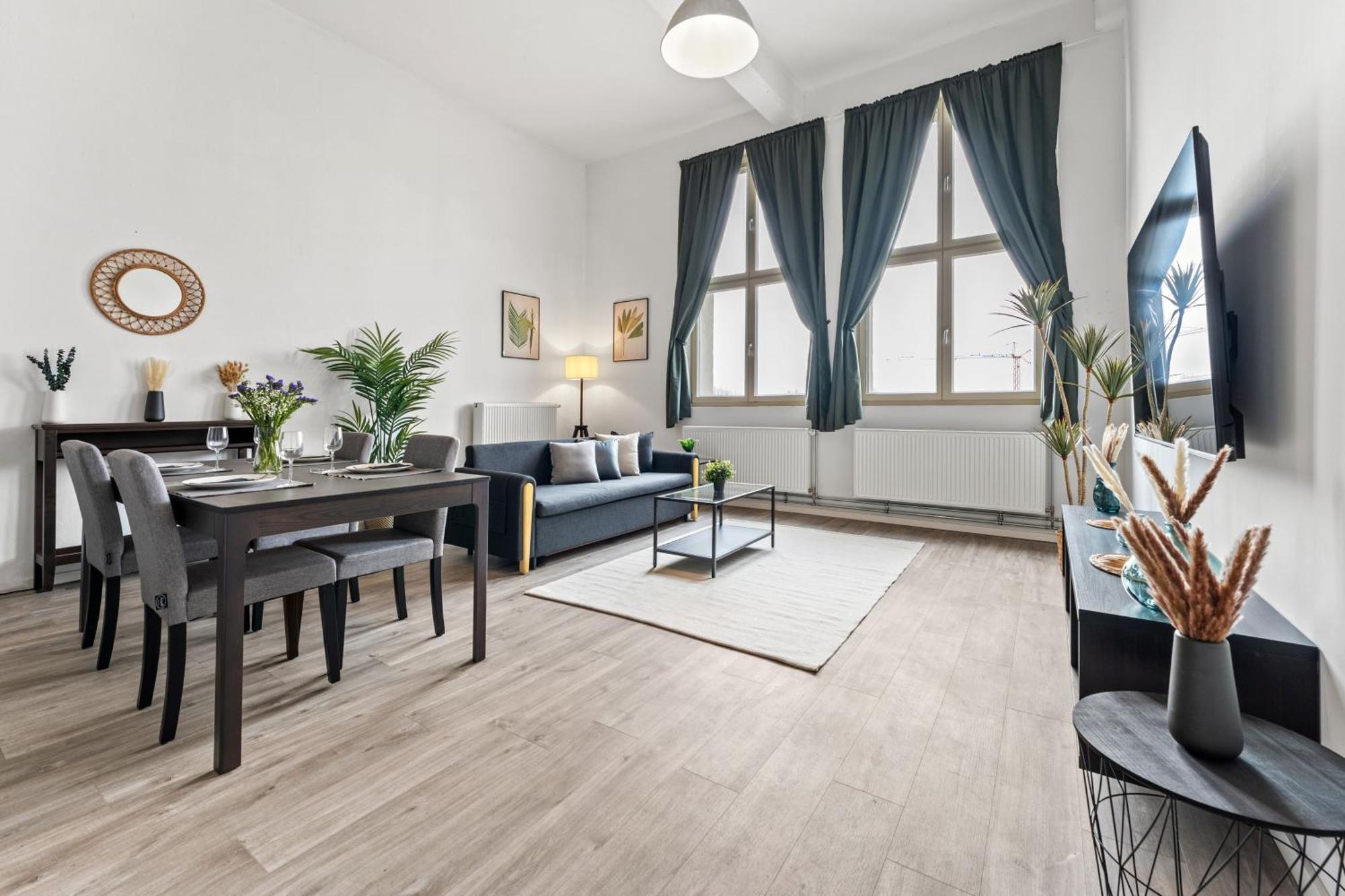 Mint Apartment Ueber Der Stadt Parken Kueche Wifi Berlin Kültér fotó