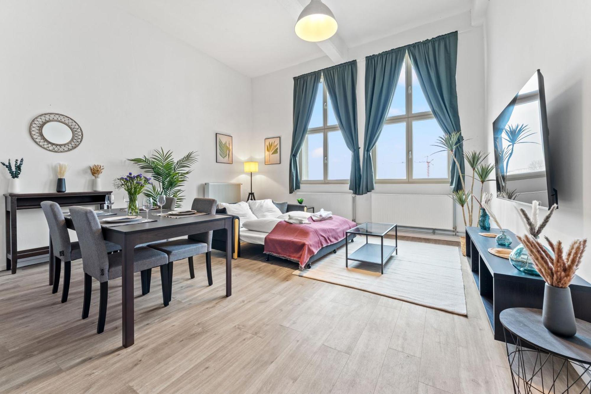Mint Apartment Ueber Der Stadt Parken Kueche Wifi Berlin Kültér fotó
