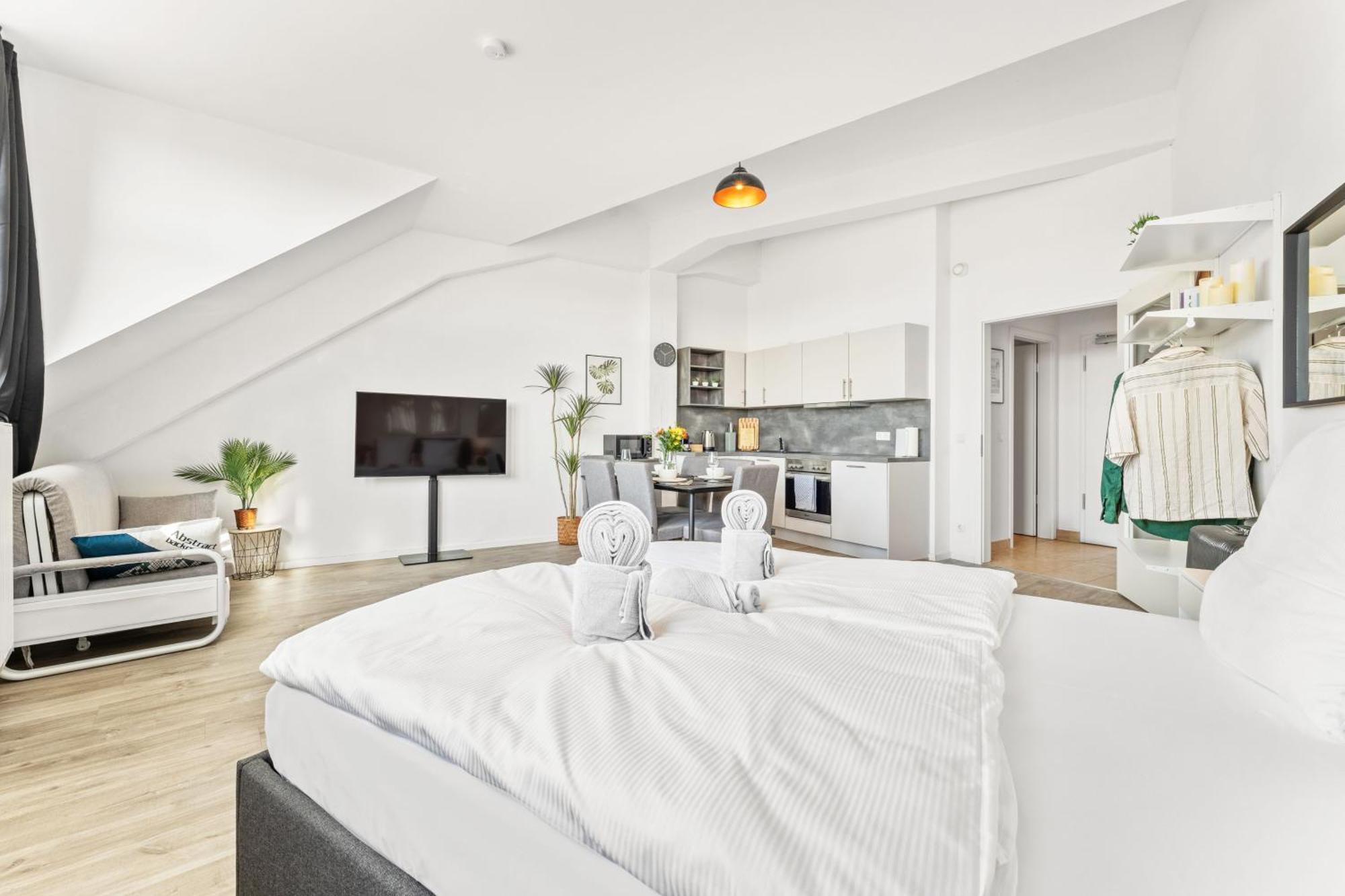 Mint Apartment Ueber Der Stadt Parken Kueche Wifi Berlin Kültér fotó